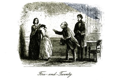 La Piccola Dorrit da Hablot Knight Browne