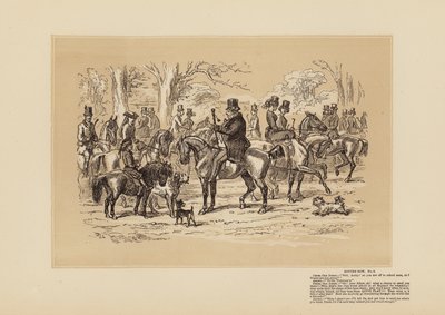 Rotten Row, n. 5, che vergogna da Hablot Knight (1815 92) Browne