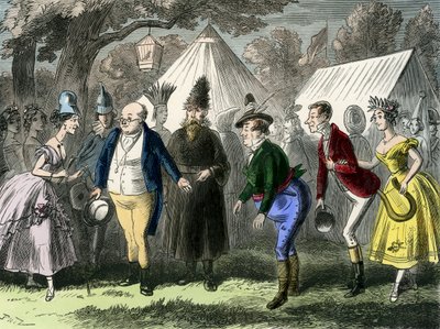 Il Circolo Pickwick da Hablot Knight Browne