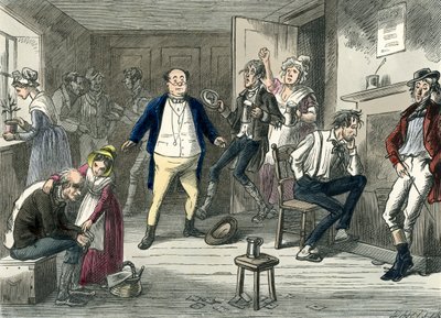 Il Circolo Pickwick di Charles Dickens da Hablot Knight Browne