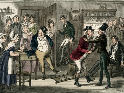 Il Circolo Pickwick da Hablot Knight Browne