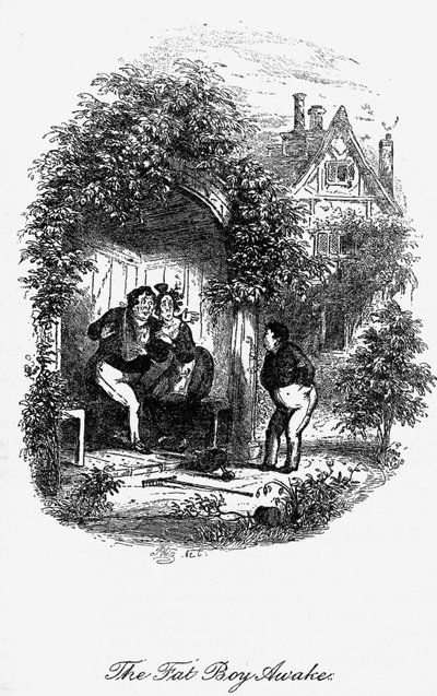 Il Circolo Pickwick da Hablot Knight Browne