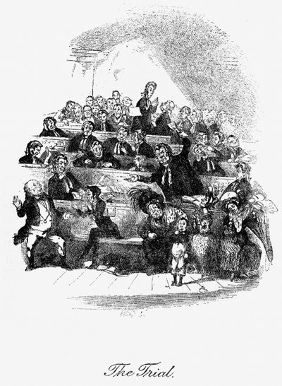 Il Circolo Pickwick da Hablot Knight Browne