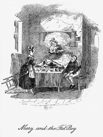 Il Circolo Pickwick da Hablot Knight Browne