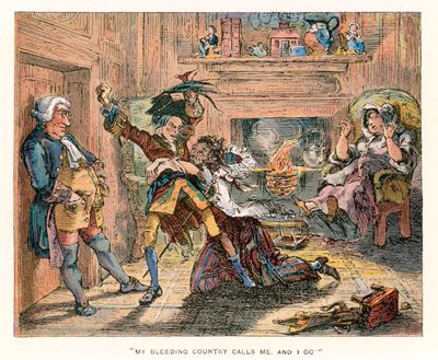 Illustrazione per Barnaby Rudge da Hablot Knight Browne