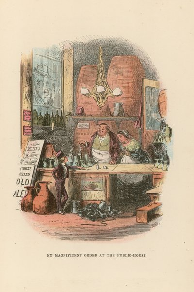 Illustrazione per David Copperfield da Hablot Knight Browne