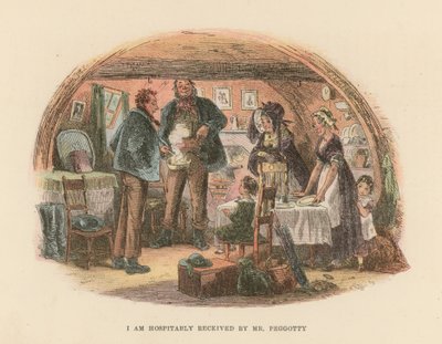 Illustrazione per David Copperfield da Hablot Knight Browne