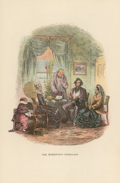 Illustrazione per David Copperfield da Hablot Knight Browne