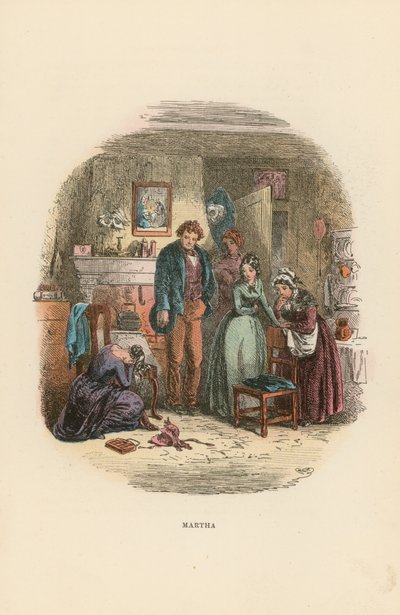 Illustrazione per David Copperfield da Hablot Knight Browne
