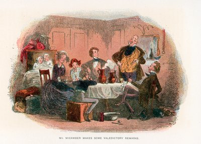 Illustrazione per David Copperfield da Hablot Knight Browne