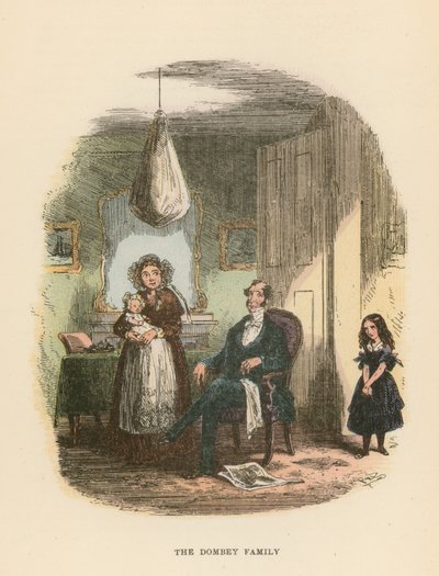 Illustrazione per Dombey e Figlio da Hablot Knight Browne