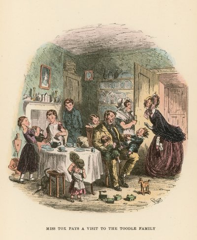 Illustrazione per Dombey e Figlio da Hablot Knight Browne