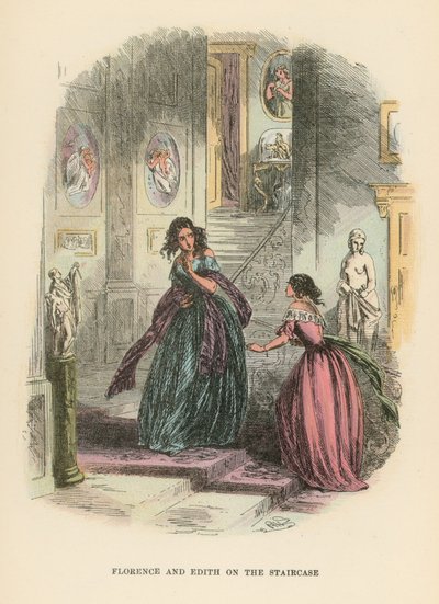 Illustrazione per Dombey e Figlio da Hablot Knight Browne