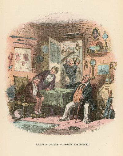 Illustrazione per Dombey e Figlio da Hablot Knight Browne