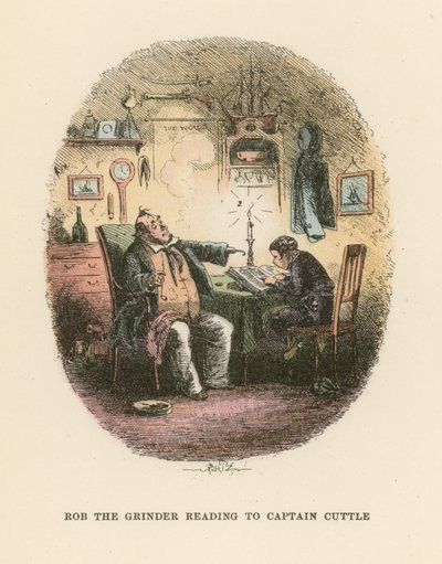 Illustrazione per Dombey e Figlio da Hablot Knight Browne