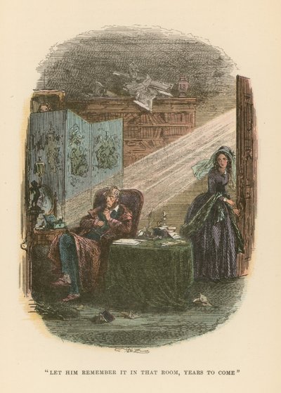 Illustrazione per Dombey e Figlio da Hablot Knight Browne