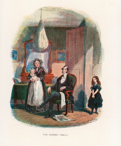 Illustrazione per Dombey e figlio da Hablot Knight Browne