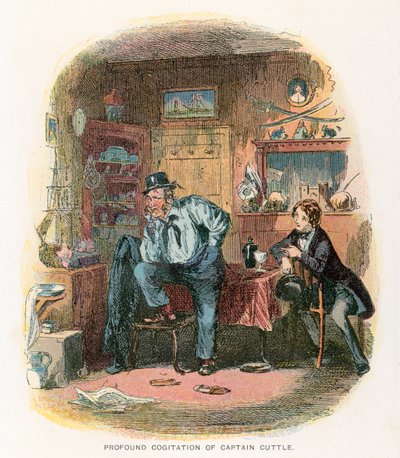 Illustrazione per Dombey e Figlio da Hablot Knight Browne