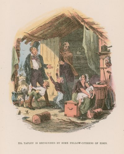 Illustrazione per Martin Chuzzlewit da Hablot Knight Browne