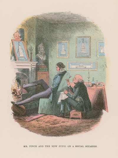 Illustrazione per Martin Chuzzlewit da Hablot Knight Browne