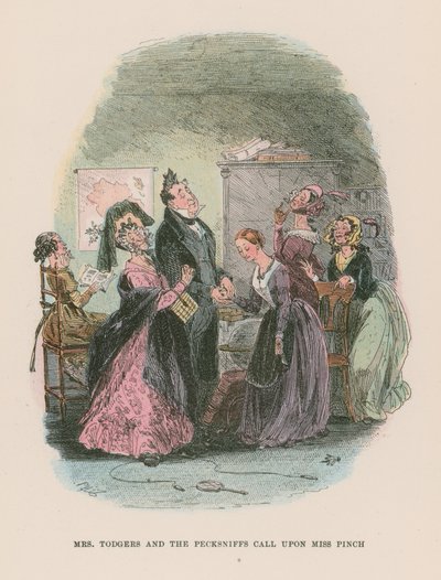 Illustrazione per Martin Chuzzlewit da Hablot Knight Browne