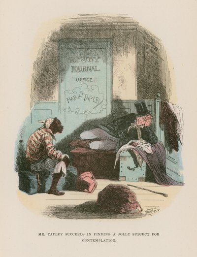 Illustrazione per Martin Chuzzlewit da Hablot Knight Browne