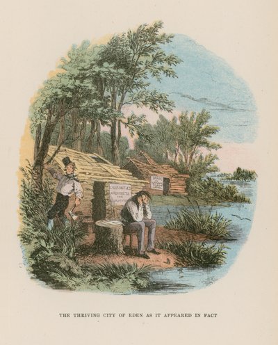 Illustrazione per Martin Chuzzlewit da Hablot Knight Browne