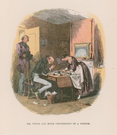 Illustrazione per Martin Chuzzlewit da Hablot Knight Browne