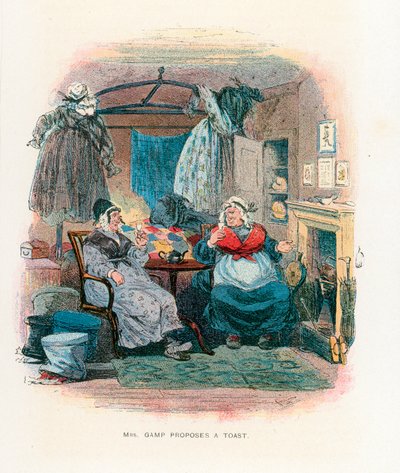 Illustrazione per Martin Chuzzlewit da Hablot Knight Browne
