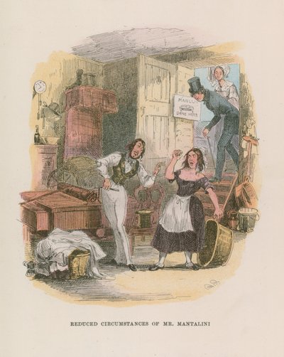 Illustrazione per Nicholas Nickleby da Hablot Knight Browne