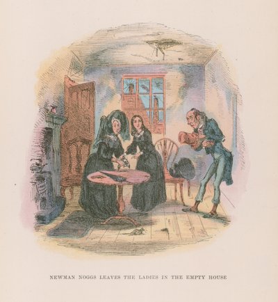 Illustrazione per Nicholas Nickleby da Hablot Knight Browne