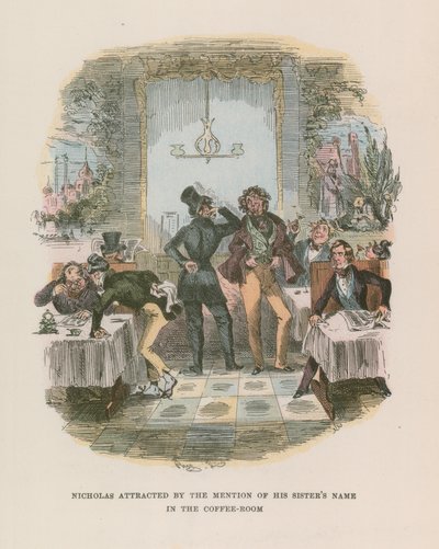 Illustrazione per Nicholas Nickleby da Hablot Knight Browne