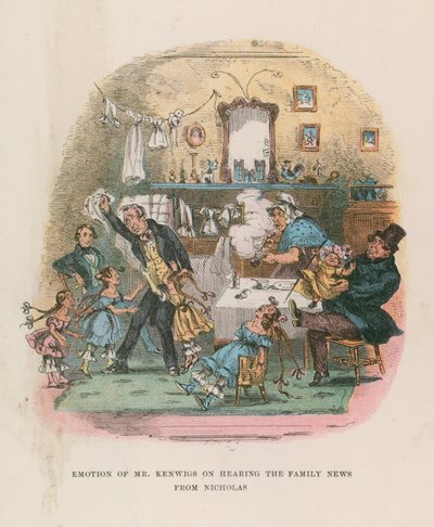 Illustrazione per Nicholas Nickleby da Hablot Knight Browne