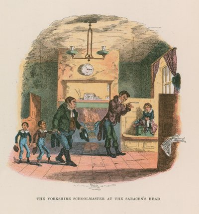 Illustrazione per Nicholas Nickleby da Hablot Knight Browne