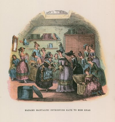 Illustrazione per Nicholas Nickleby da Hablot Knight Browne