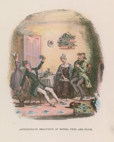 Illustrazione per Nicholas Nickleby da Hablot Knight Browne