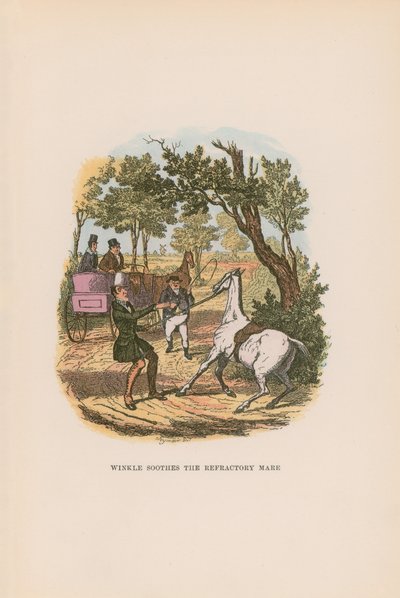 Illustrazione per Pickwick Papers da Hablot Knight Browne