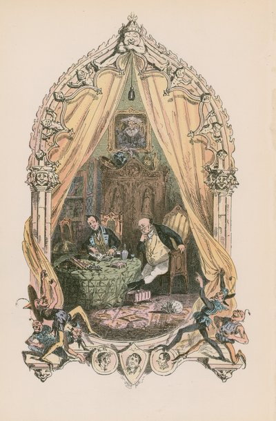Illustrazione per Pickwick Papers da Hablot Knight Browne