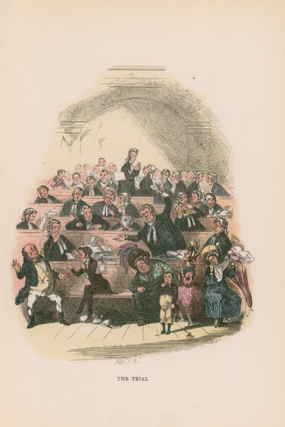 Illustrazione per Pickwick Papers da Hablot Knight Browne