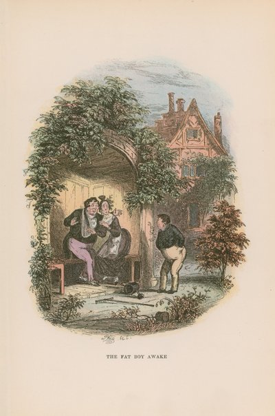 Illustrazione per Pickwick Papers da Hablot Knight Browne