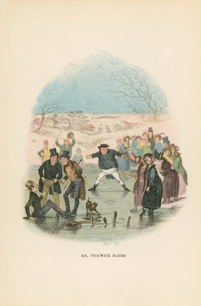Illustrazione per Pickwick Papers da Hablot Knight Browne