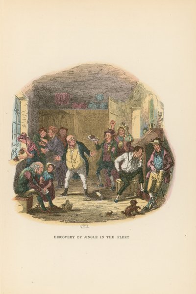 Illustrazione per Pickwick Papers da Hablot Knight Browne