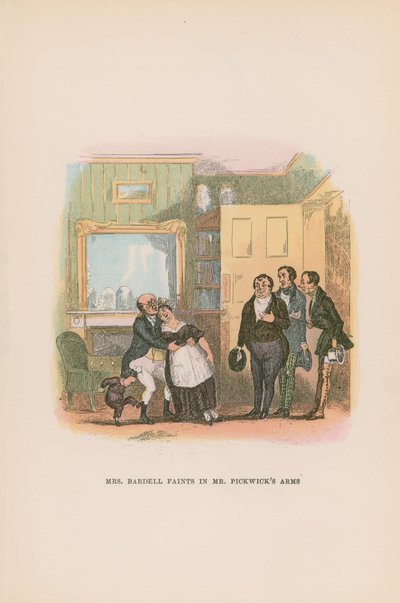 Illustrazione per Il Circolo Pickwick da Hablot Knight Browne