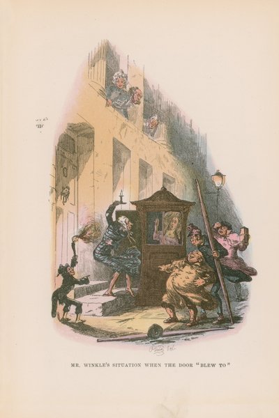 Illustrazione per Pickwick Papers da Hablot Knight Browne