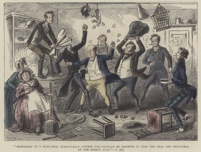 Illustrazione per Il Circolo Pickwick da Hablot Knight Browne