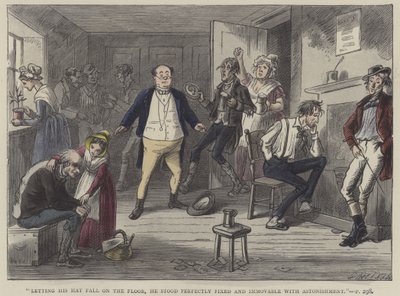 Illustrazione per Il Circolo Pickwick da Hablot Knight Browne