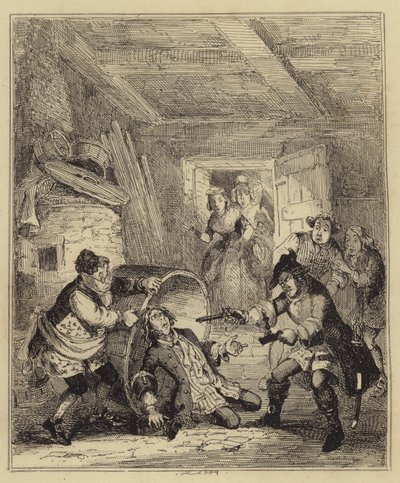 Jonathan Wild scopre Butler da Hablot Knight Browne