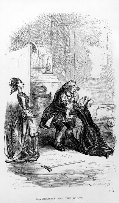 Il signor Bramble e la vedova da 