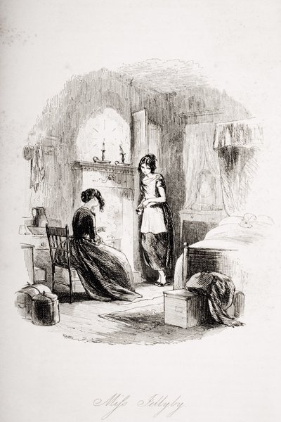 Mrs. Jellyby, illustrazione da 