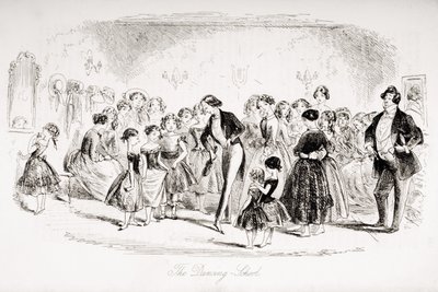 La scuola di danza, illustrazione da 